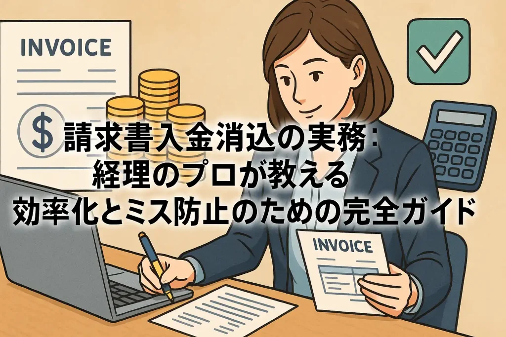 請求書入金消込の実務:経理のプロが教える効率化とミス防止のための完全ガイド