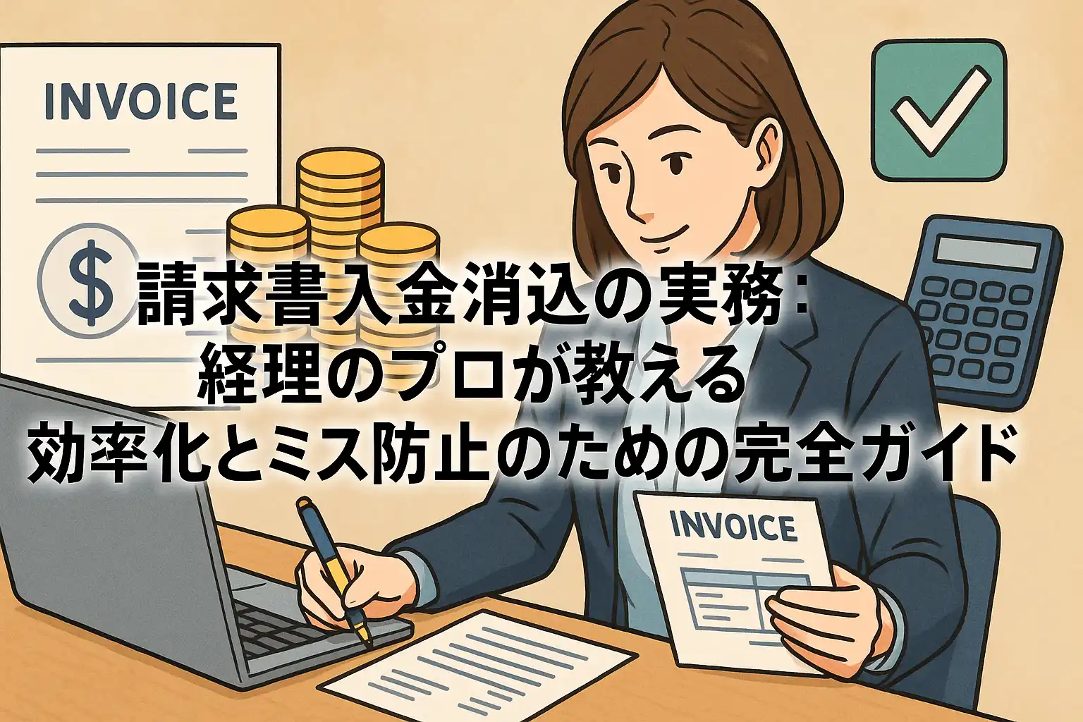 請求書入金消込の実務：経理のプロが教える効率化とミス防止のための完全ガイド