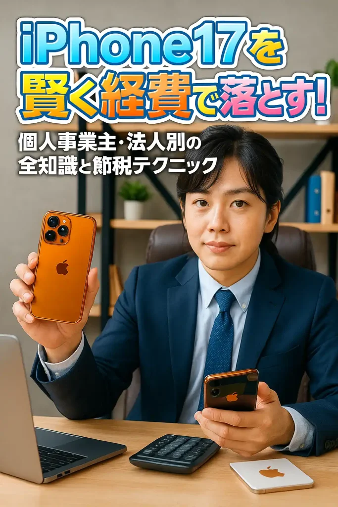 iPhone17を賢く経費で落とす!個人事業主・法人別の全知識と節税テクニック