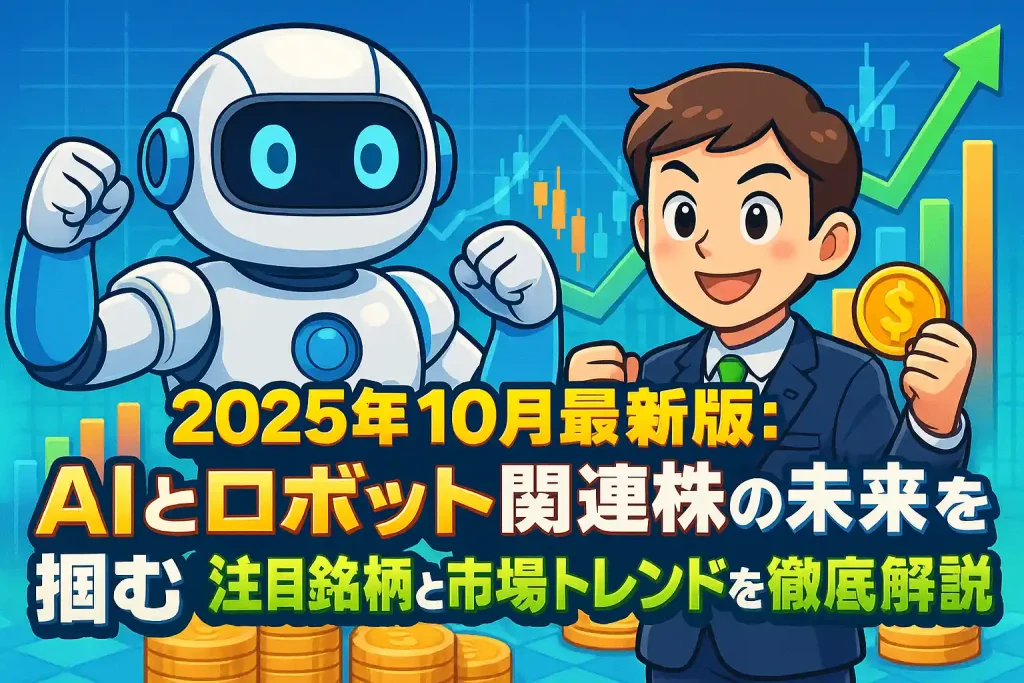2025年10月最新版:AIとロボット関連株の未来を掴む!注目銘柄と市場トレンドを徹底解説