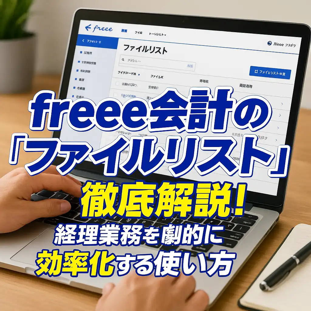 freee会計の「ファイルリスト」徹底解説!経理業務を劇的に効率化する使い方