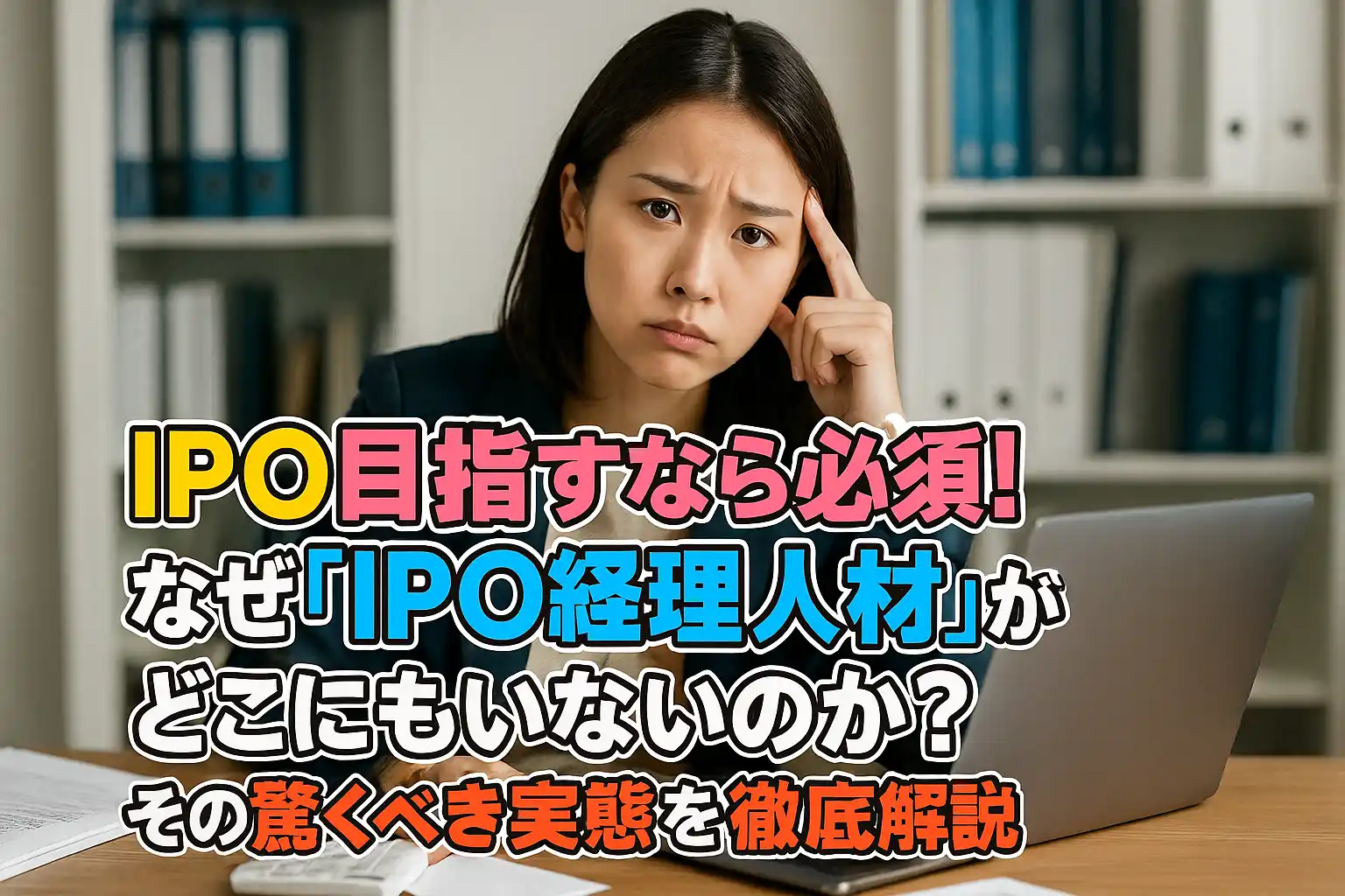 IPO目指すなら必須！なぜ「IPO経理人材」がどこにもいないのか？その驚くべき実態を徹底解説