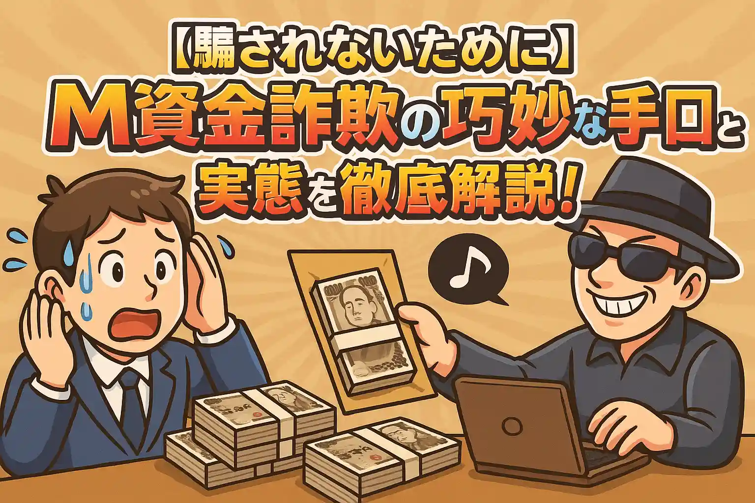 【騙されないために】M資金詐欺の巧妙な手口と実態を徹底解説！令和の時代にも狙われる経営者・資産家を守る