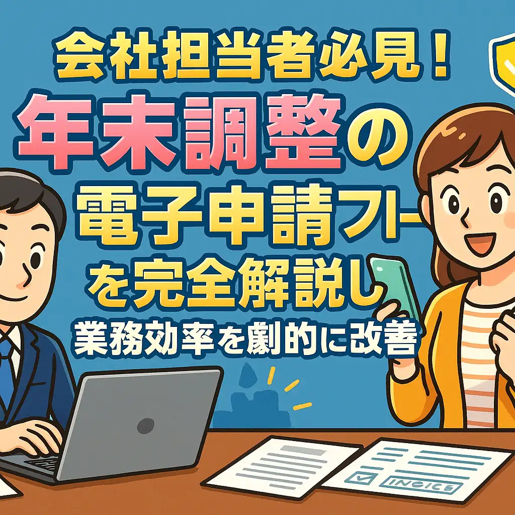 会社担当者必見！年末調整の電子申請フローを完全解説し業務効率を劇的に改善